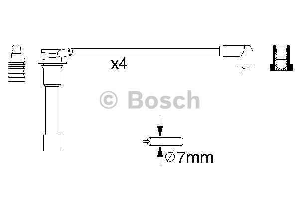 Bosch Ignition lead set – price 162 PLN