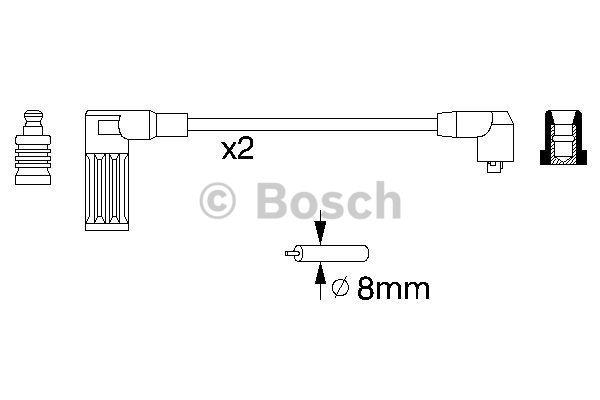 Bosch Ignition lead set – price 54 PLN