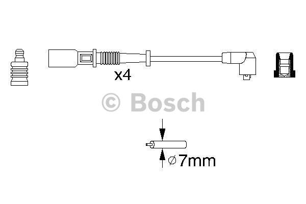 Bosch Ignition lead set – price 51 PLN