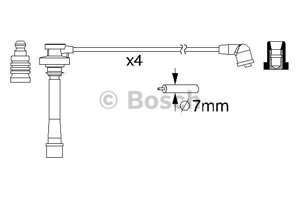 Bosch Ignition lead set – price 168 PLN