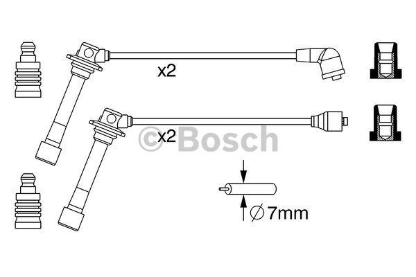 Bosch Ignition lead set – price 176 PLN