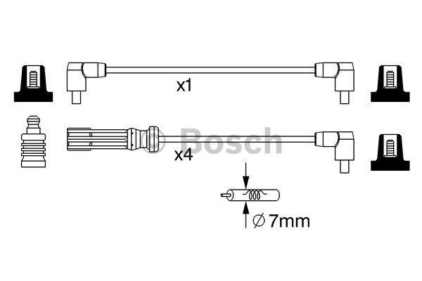 Bosch Ignition lead set – price 120 PLN