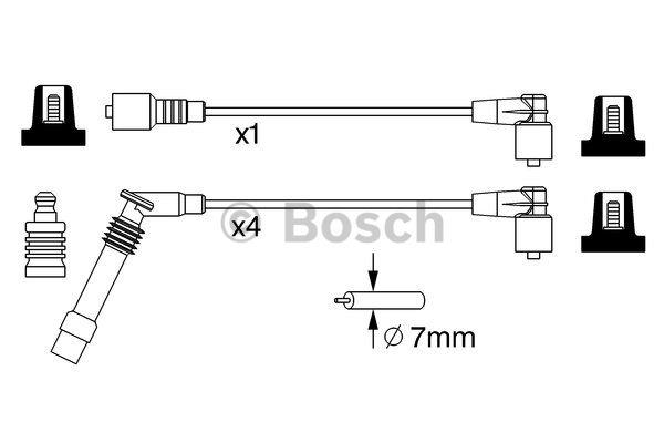 Bosch Ignition lead set – price 146 PLN