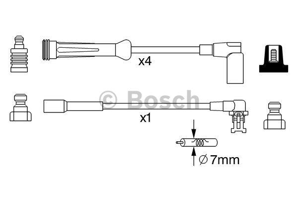 Bosch Ignition lead set – price 128 PLN