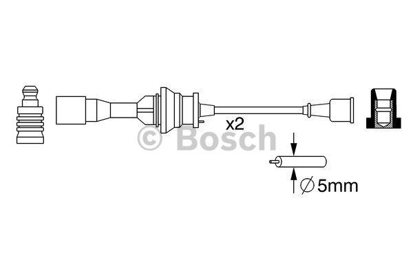 Bosch Ignition lead set – price 69 PLN