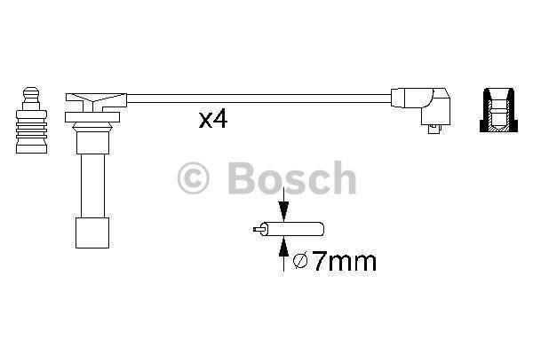 Bosch Ignition lead set – price 148 PLN
