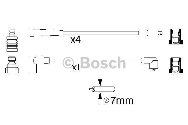 Bosch Ignition lead set – price 69 PLN