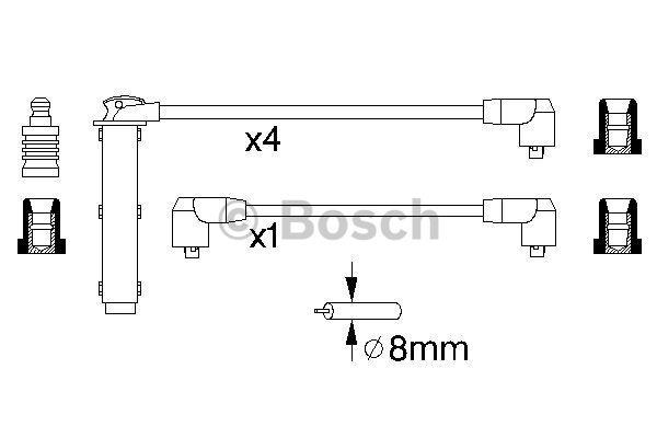 Bosch Ignition lead set – price 120 PLN
