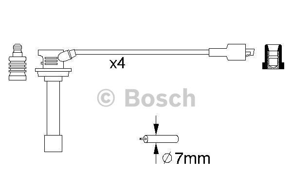 Bosch Ignition lead set – price 109 PLN