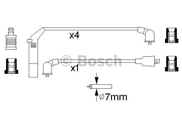 Bosch Ignition lead set – price 62 PLN