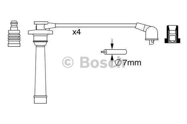 Bosch Ignition lead set – price 175 PLN