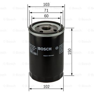 Oil Filter Bosch 0 986 452 063