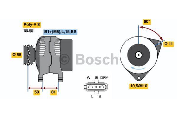 Bosch Alternator – price [object Object] PLN