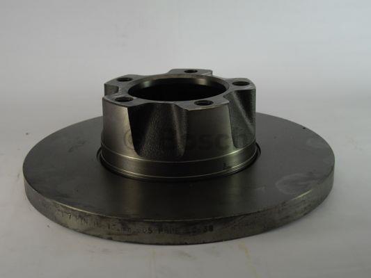 Bosch 0 986 478 206 Unventilated front brake disc 0986478206