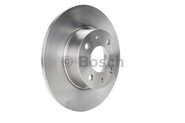 Rear brake disc, non-ventilated Bosch 0 986 478 238