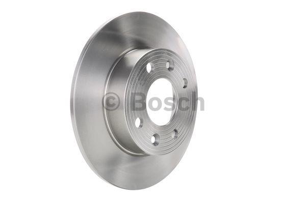 Unventilated front brake disc Bosch 0 986 478 273