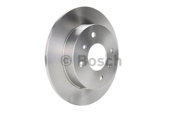 Rear brake disc, non-ventilated Bosch 0 986 478 564