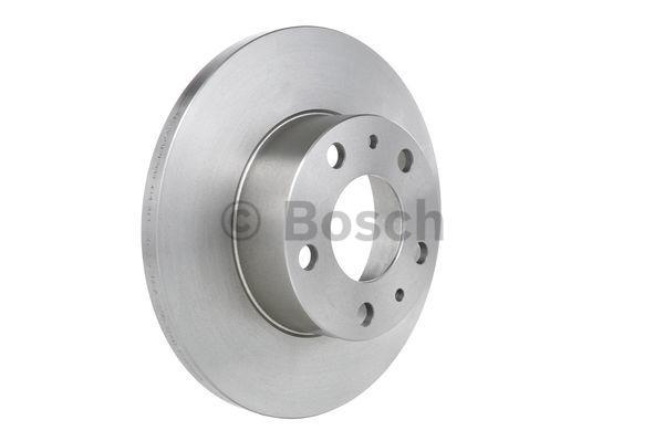Unventilated front brake disc Bosch 0 986 478 843
