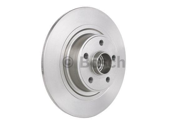 Bosch Rear brake disc, non-ventilated – price 375 PLN