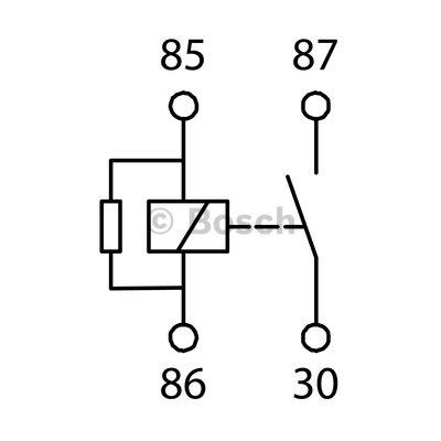 Bosch Relay – price 17 PLN