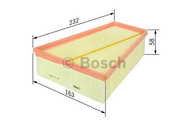 Air filter Bosch F 026 400 126