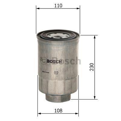 Fuel filter Bosch F 026 402 038
