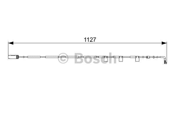 Bosch Brake pad wear sensor – price [object Object] PLN