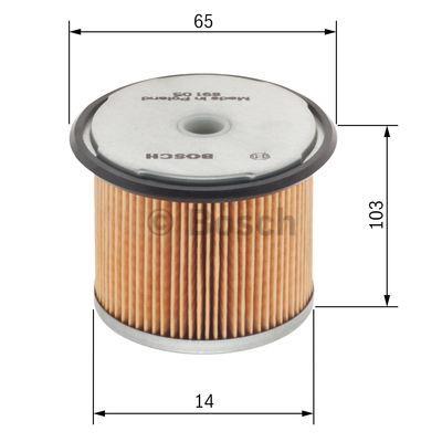Bosch Fuel filter – price [object Object] PLN