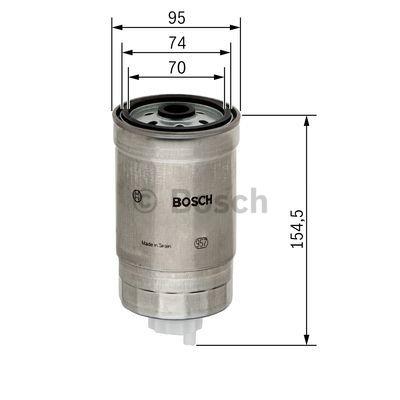 Fuel filter Bosch 1 457 434 451