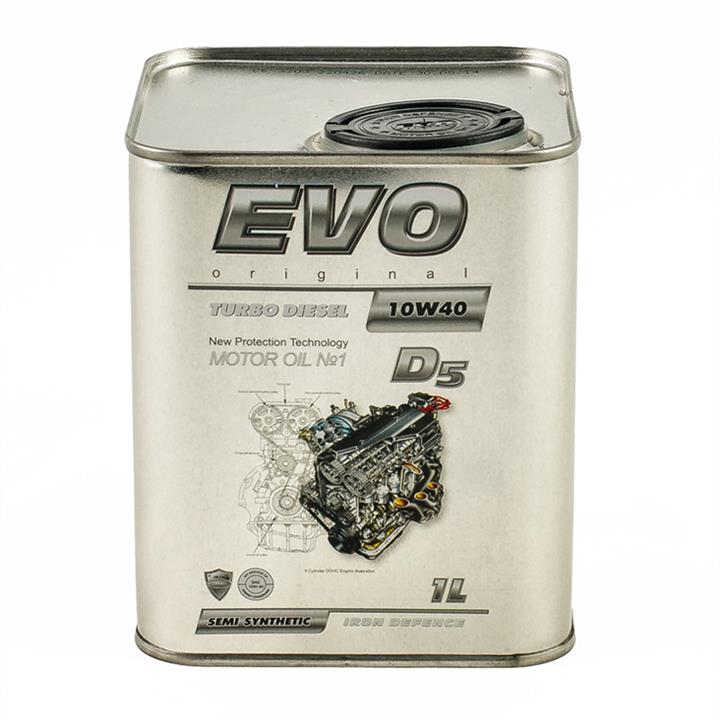 EVO 4291586220319 Engine oil EVO D5 Turbo Diesel 10W-40, 1L 4291586220319