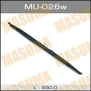 Masuma MU-026W Wiper Blade Frameless Winter Masuma Nano Graphite 650 mm (26") MU026W