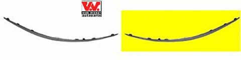 Bumper moulding Mercedes E-Class: 3043581 Van Wezel Trim front bumper left
