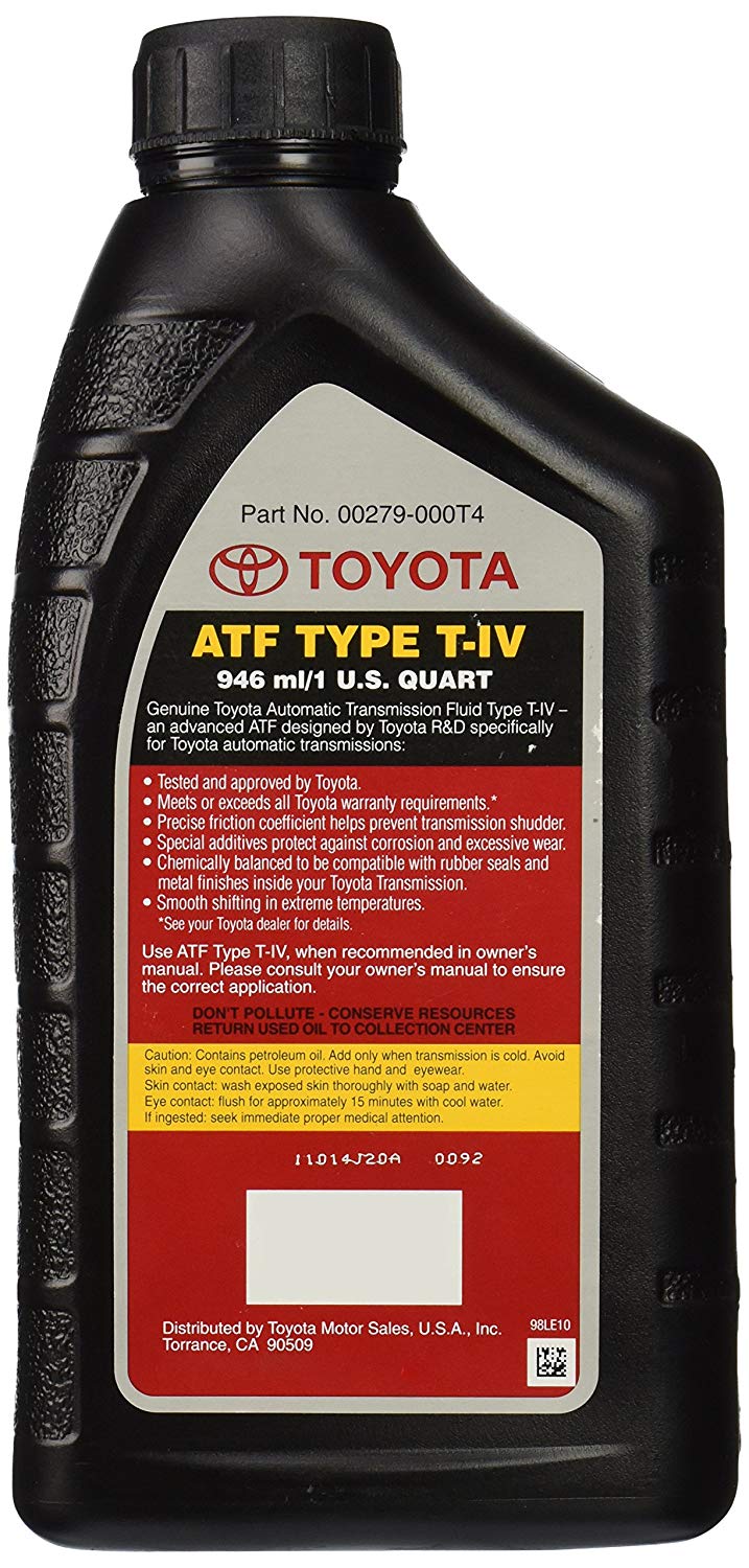 Toyota Transmission oil Toyota ATF TYPE T-4, 0.946 l (00279-000T4-01) – price