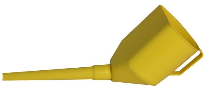 Poputchik 07-003 Slanting funnel, yellow 07003