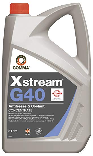 Comma XSG405L Antifreeze concentrate G12++ XSTREAM G40 ANTIFREEZE COOLANT CONCENTRATED, purple, 5 L XSG405L