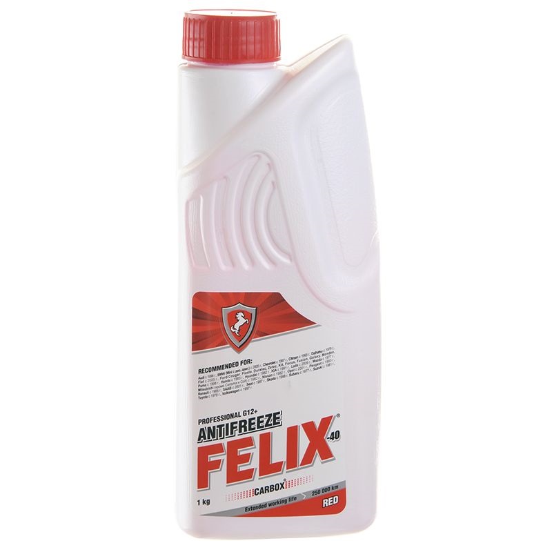 Felix 430206032 Antifreeze G12+ CARBOX, red, -40°C, 1 l 430206032