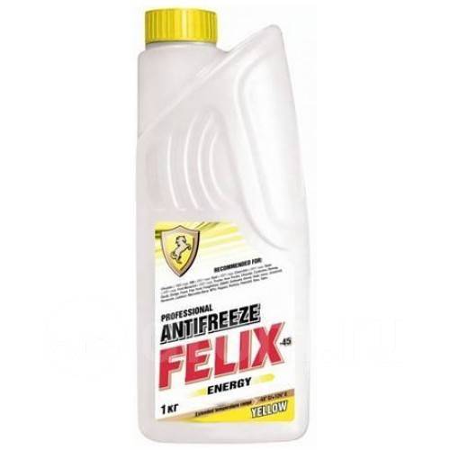 Felix 430206026 Coolant G12 + ENERGY, yellow, -45°C, 1 L 430206026