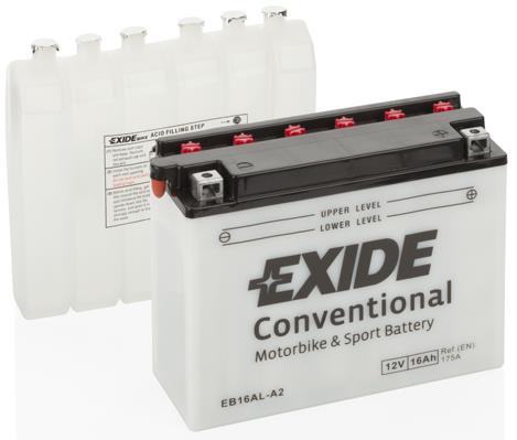 Exide EB16AL-A2 Battery Exide Conventional 12V 16AH 175A(EN) R+ EB16ALA2