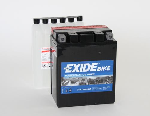 Exide ETX14AH-BS Battery Exide AGM 12V 12AH 210A(EN) L+ ETX14AHBS