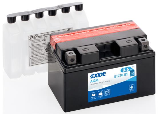 Exide ETZ10-BS Battery Exide AGM 12V 8,6AH 145A(EN) L+ ETZ10BS