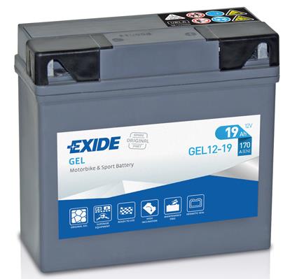 Exide GEL12-19 Battery Exide GEL 12V 19AH 170A(EN) R+ GEL1219