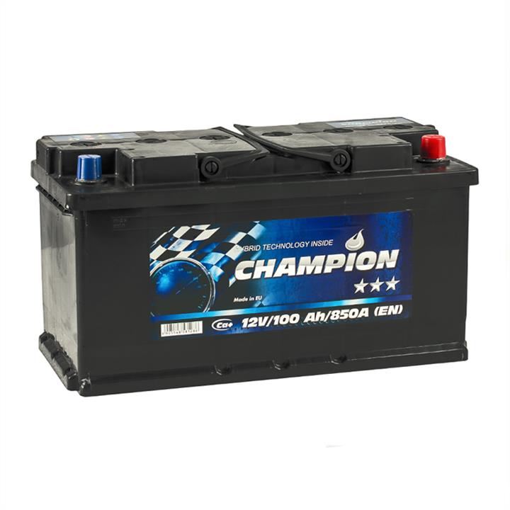 Champion Battery CHB100-0 Battery Champion Battery Black 12V 100AH 850A(EN) R+ CHB1000