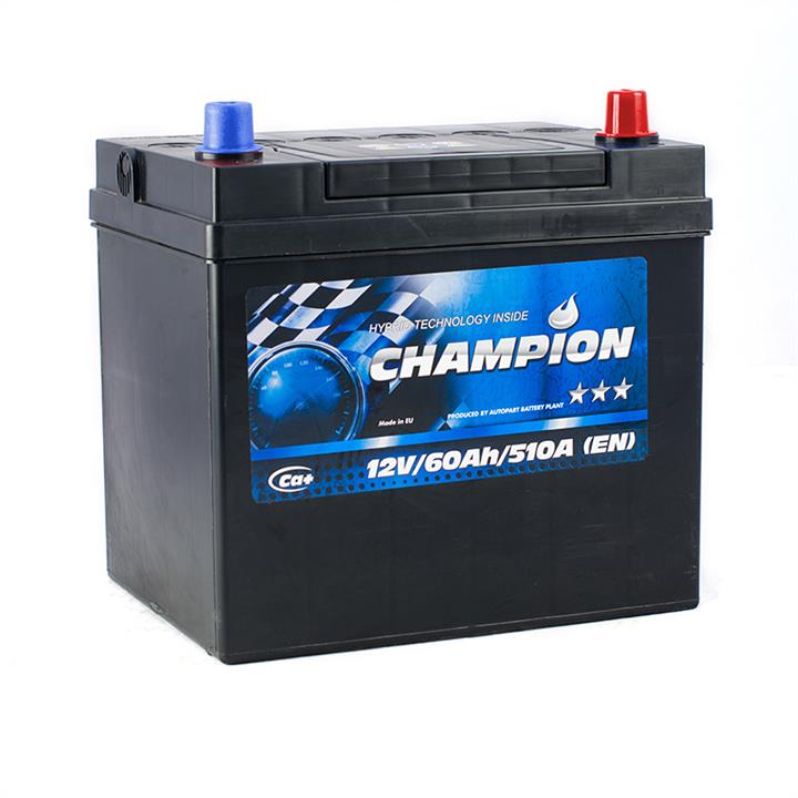 Champion Battery CHBJ60-0 Battery Champion Battery Black_ japan 12V 60AH 510A(EN) R+ CHBJ600