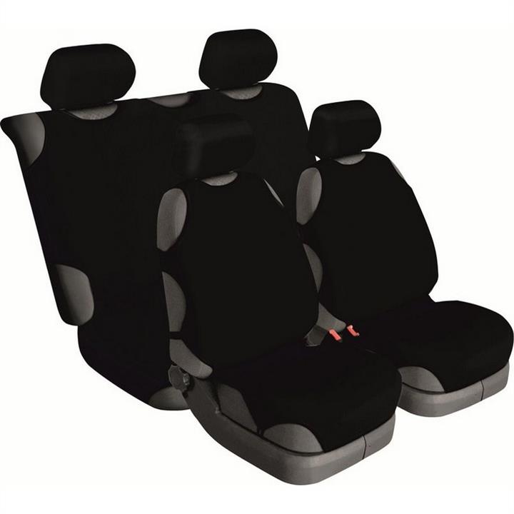 Beltex 13210 Car seat covers universal Cotton 2+2 black without head restraints 13210