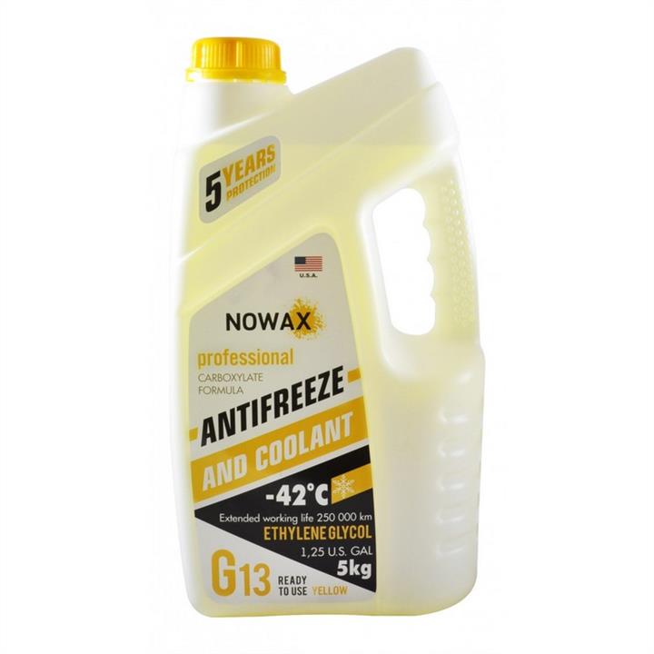 Nowax NX05007 Antifreeze G13, yellow, -42°C, 5 l NX05007