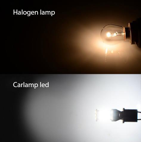 Carlamp T15(W16W)-W LED lamp Carlamp 3G T15 12V W2,1x9,5d (2 pcs.) T15W16WW