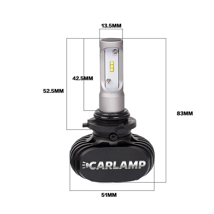 Carlamp NVHB4 LED bulbs kit Carlamp Night Vision HB4 12V 25W 5000K (2 pc.) NVHB4
