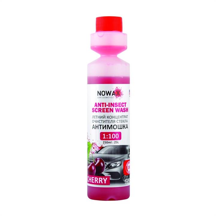 Nowax NX25225 Summer windshield washer fluid, concentrate, 1:100, Cherry, 0,25l NX25225