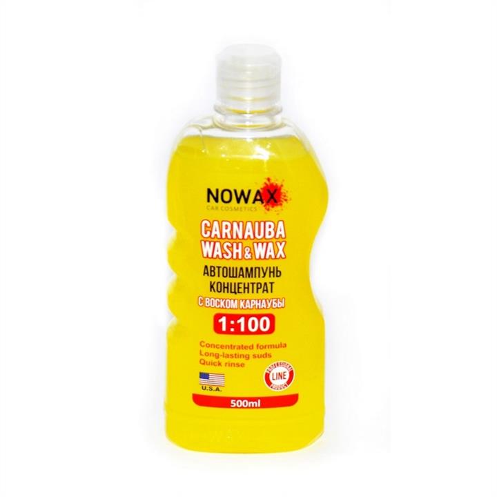 Nowax NX00510 Car Shampoo with Carnauba Wax, 500 ml NX00510