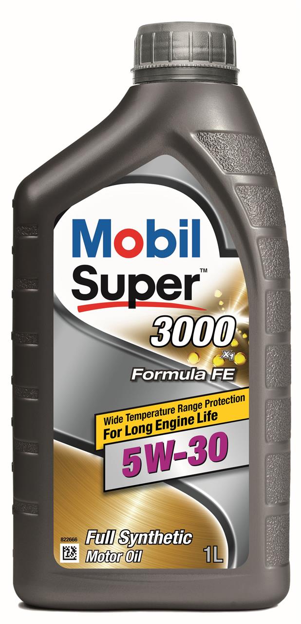 Engine oil Mobil Super 3000 X1 Formula FE 5W-30, 1L Mobil 152055